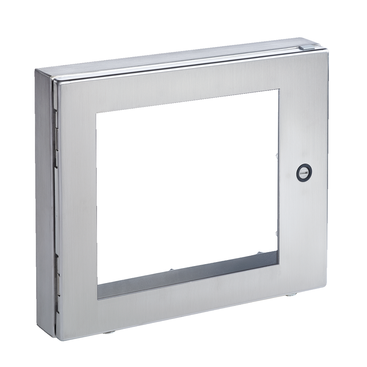 AWDH2430N4SS A80SW Deep Hinged Window Kit, 18.68 in H x 20.22 in W, 22.19 in H x 26.14 in W x 2.73 in D, 316 Stainless Steel, Brushed