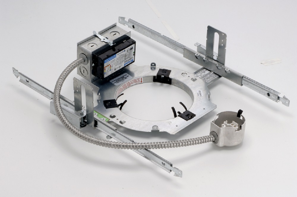 AFV 32-42TRT 6 MVOLT HSG AFV Architectural Recessed Housing, CFL Lamp, 120/277 VAC, Galvanized Steel Housing