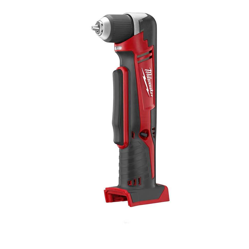 2615-20 M18 Cordless Right Angle Drill, 3/8 in Keyless/Single Sleeve Chuck, 18 V DC, 125 in-lb Torque, 0 to 1500 rpm No-Load, 11 in OAL, Li-Ion Battery