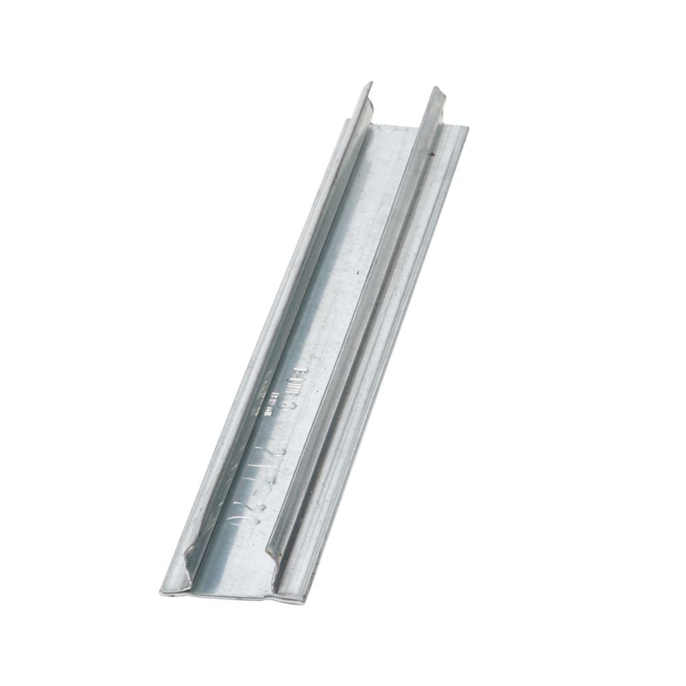 B217-24GLV120 Snap Closure Strip, 10 ft L x 1-13/32 in W, For Use With 1-5/8 in W Channel and Raceways-KO Channel, Low Carbon Steel, Pre-Galvanized