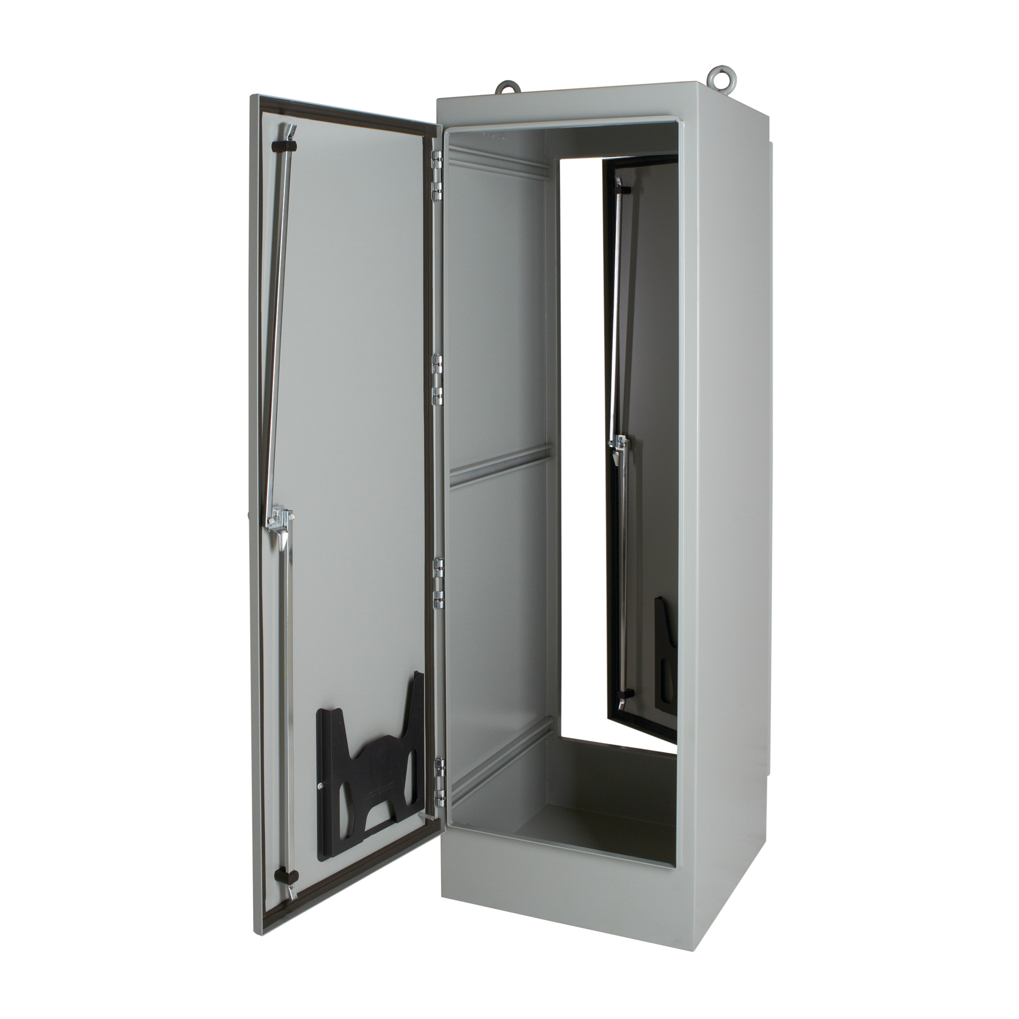 A724824FSD A30 2-Door Single Access Enclosure, 72.06 in L x 48.06 in W x 24.06 in D, NEMA 12/IP55 NEMA Rating, Steel
