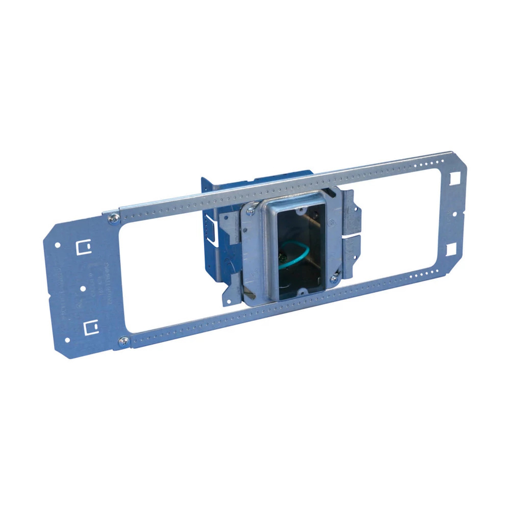 A1BF1G All-in-One Electrical Box, Steel, 32.8 cu-in Capacity, 1 Gang, 19 Knockouts, 3-5/8 in D x 5-3/8 in H