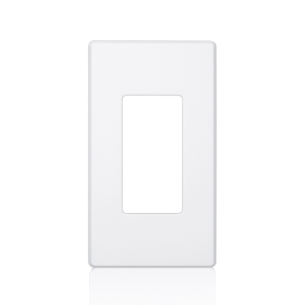 AWP0F-10W Renoir AWPO Wall Plate, 1 Gangs, 2.89 in W x 5.15 in H, White