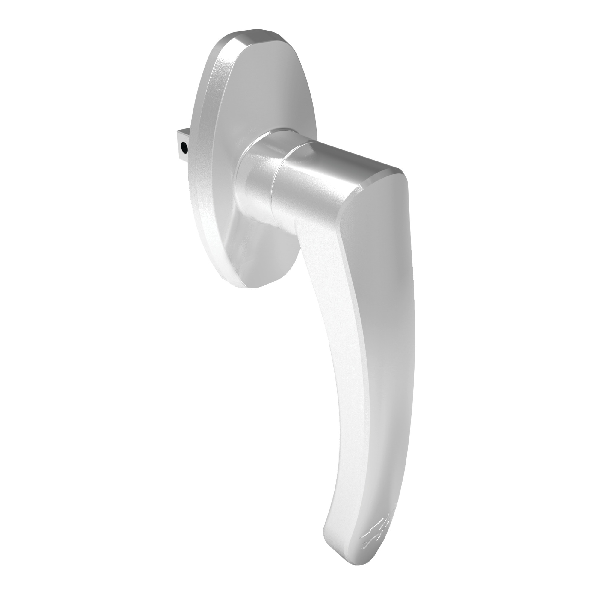 AL3A A80 1-Point Clockwise Latch Kit, Non-Locking Handle, For Use With 1-Door Type 12 Enclosures, Steel, Zinc Plated