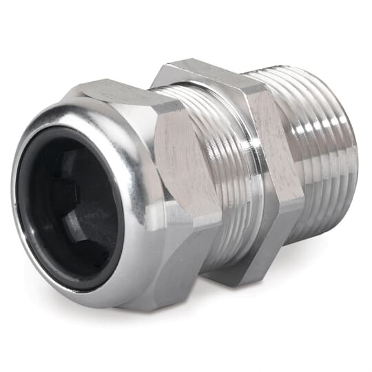 2922SST T&B Ranger Liquidtight Strain Relief Cord Connector With Rubber Bushing, 1/2 in Trade, 1/2 to 3/4 in Cable Openings, 304 Stainless Steel