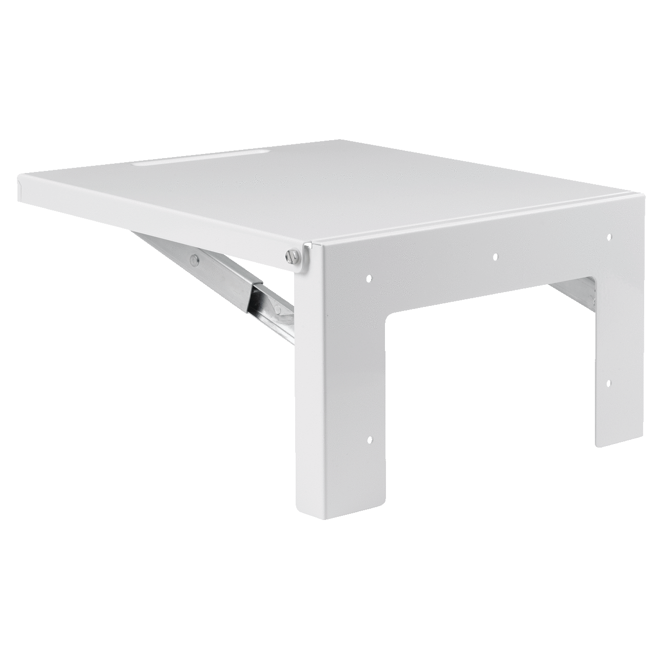 AASHLF2424 ASHLF Large Folding Shelf, 10.15 in H x 24 in W x 24 in D, Steel
