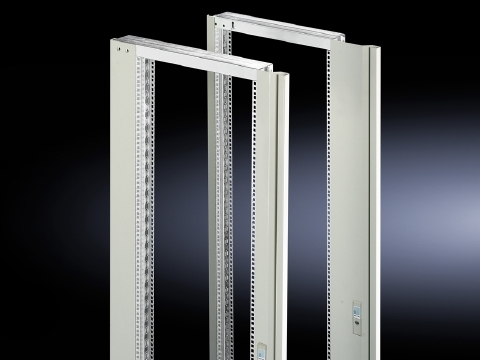 2341235 SR Series 40U Large Pivoting Side Swing Frame With Trim Panel, 2000 mm H x 800 mm W, For Use With TS, SE Series Enclosure, Sheet Steel
