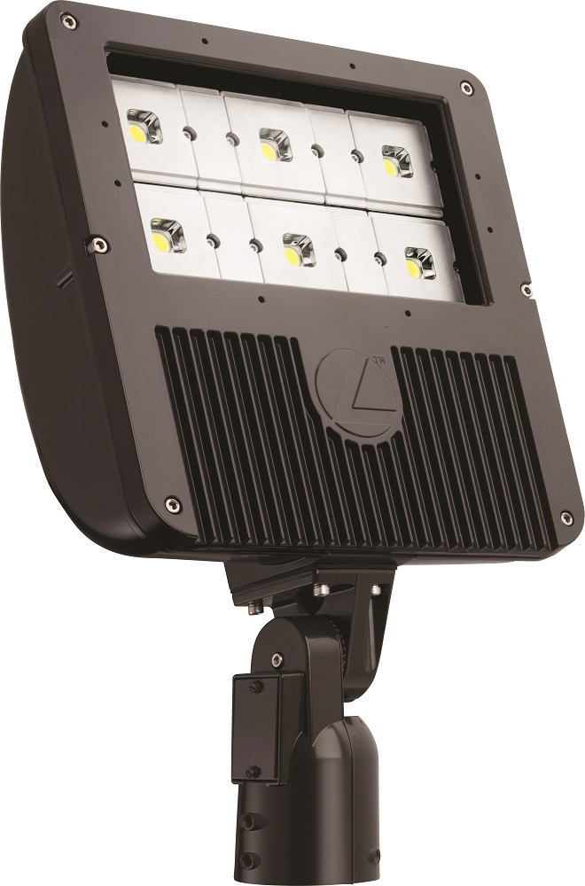 DSXF3 LED 6 P1 40K IS DSXF3 LED Contemporary Floodlight, LED Lamp, 129 W Fixture, 120 to 277 VAC, Gloss Housing