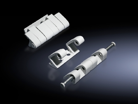 8800710 Door Hinge, Die Cast Zinc, Light Gray
