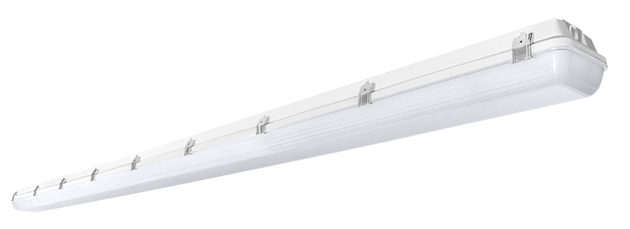 SEAL8-100/D10 Seal Enclosed Gasketed Linear LED Washdown Fixture, 98.2 W Fixture, 120/208/240/277 VAC