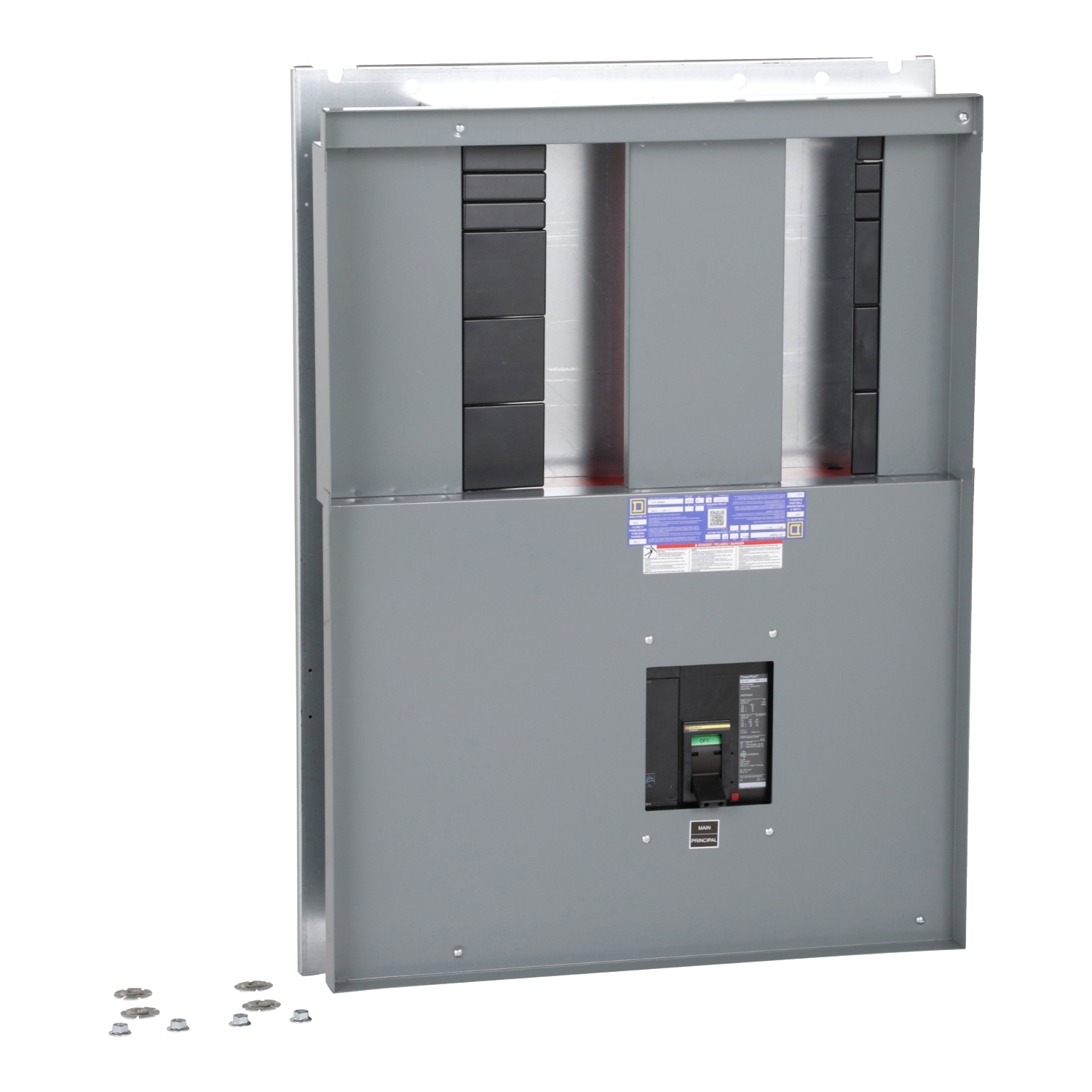 HCP18688M I-Line 3-Phase Bottom Panelboard Interior, 600 V AC/250 V DC, 800 A, 36 Spaces, 200 kA SCCR