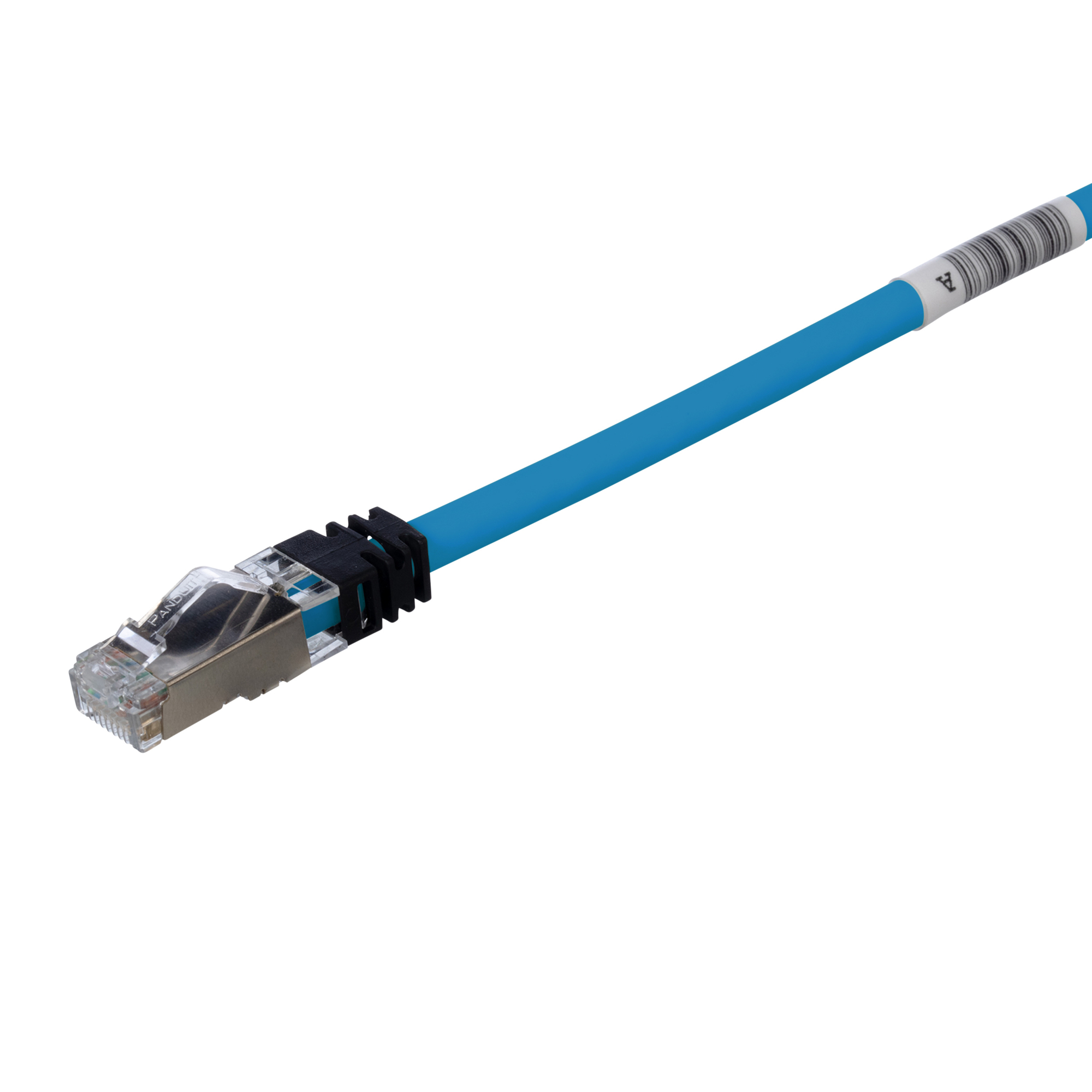 Cat 6A 26 AWG Shielded Patch Cord, 7 m, Blue