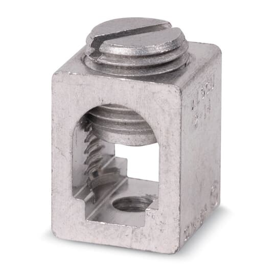 BX0214 Blackburn Type BX-ALCUL Dual Rated Rectangular Connector, 14 to 2 AWG Aluminum/Stranded Copper Conductor, Aluminum
