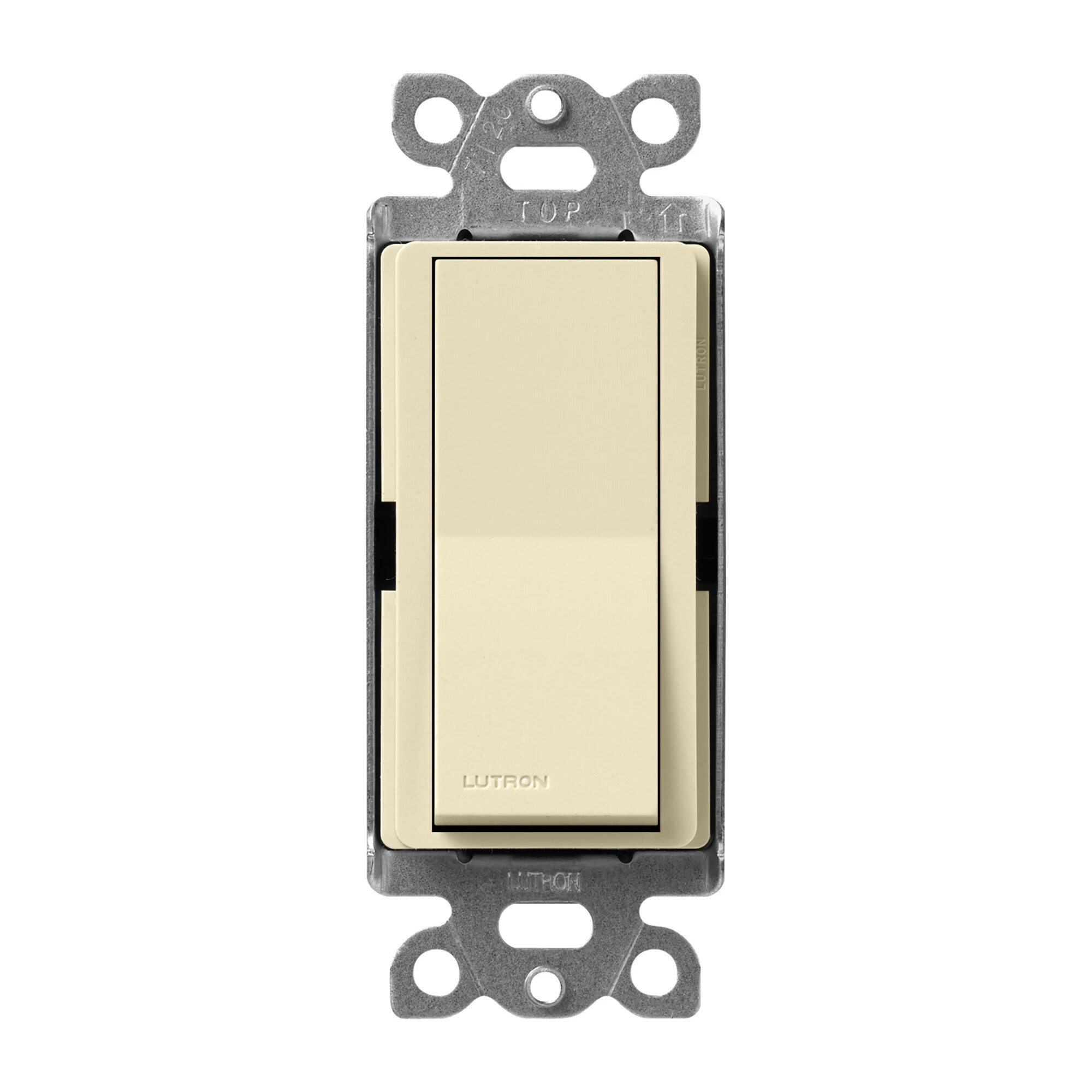 SC-1PS-SD Claro On/Off Rocker Switch, 1 Pole, 15 Amp, Satin, Sand