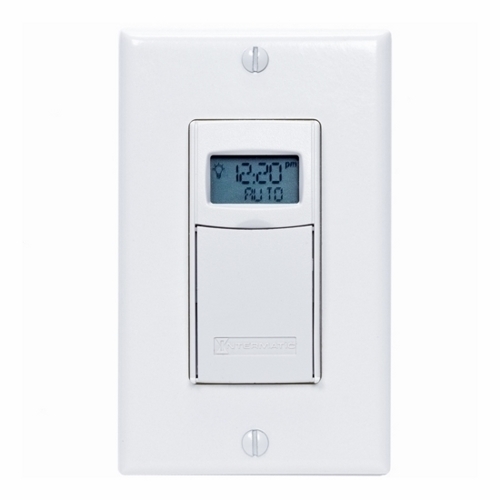 EI600WC Astronomic Digital Decorator Electronic In-Wall Timer, 1 min to 7 days Setting, 120 to 127 VAC, 12 to 18 VDC, 1 hp, 1NO 1 Form A SPST Contact, 1 Poles