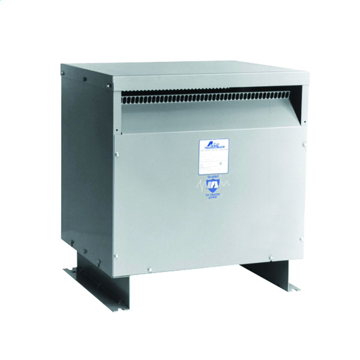 DTGB0514S Ventilated Drive Isolation Transformer, 460D V AC Primary, 460Y/266 VAC Secondary, 51 kVA Power Rating, 60 Hz, 3 Phase