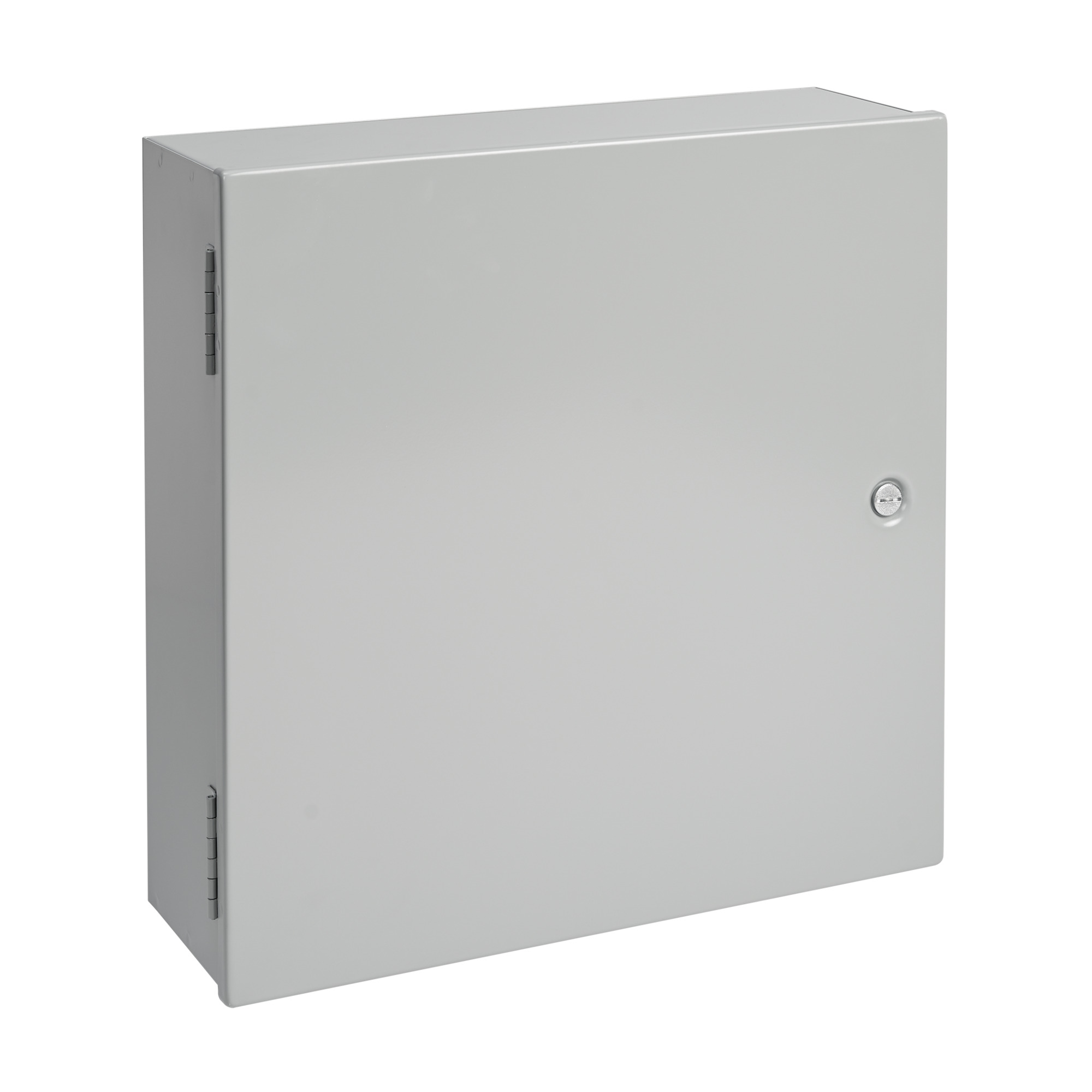 A24N24DLP A1M Medium Enclosure, 24 in L x 24 in W x 12.62 in D, NEMA 1/IP30 NEMA Rating, Steel