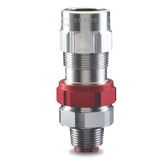STEX075 T&B Star Teck Extreme Teck Cable Connector, 3/4 in Trade, 0.6 to 0.985 in Cable Openings, Aluminum