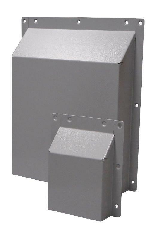 3240090 Vandal-Resistant Fan Shroud, Carbon Steel, Light Gray