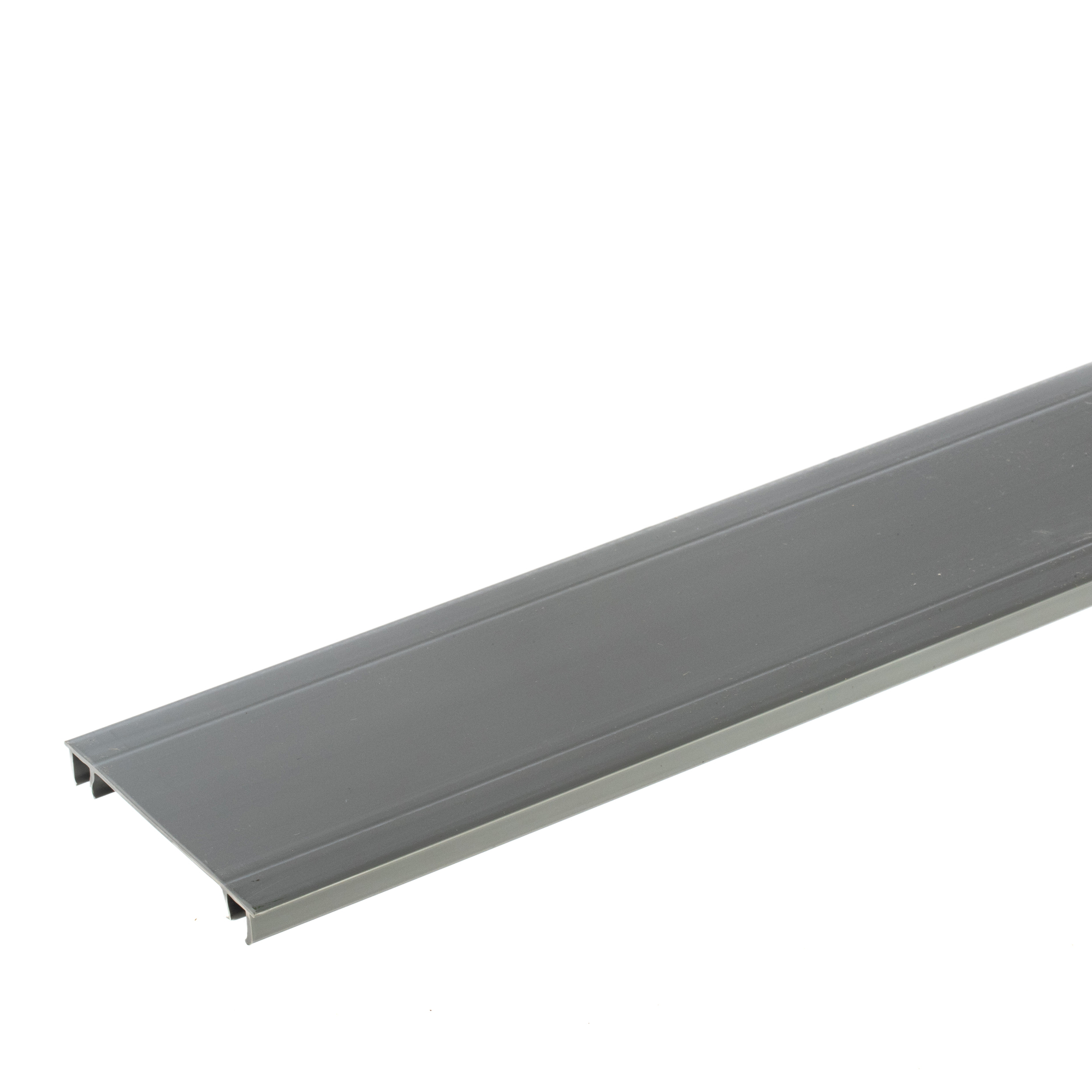 HC3LG6 Panduct Type HC Hinged Lead Free Wiring Duct Cover, 6 ft L x 3.39 in W x 0.44 in H, PVC, Light Gray