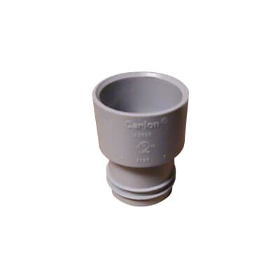 A263F Carlon Concretetight Male Non-Metallic Transition Adapter With Coupling, 1 in, PVC
