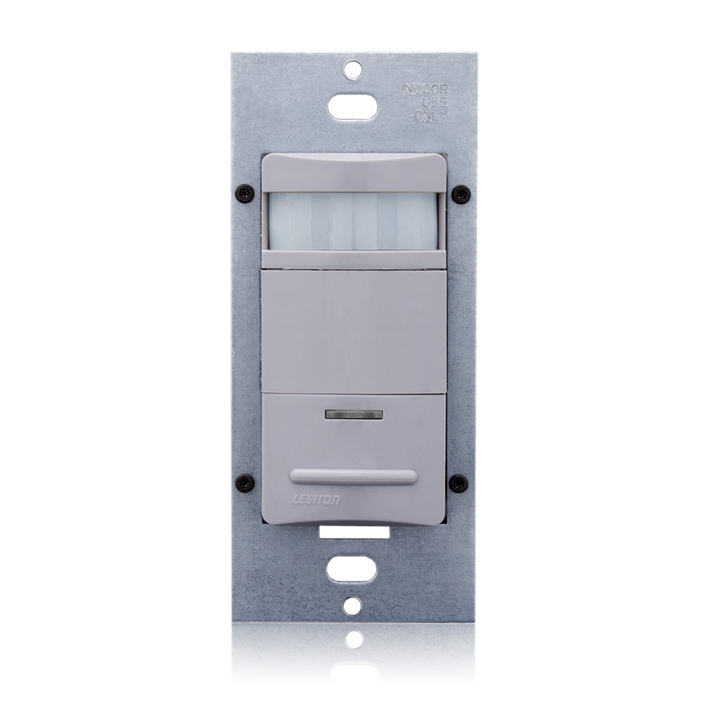 ODS15-IDG 1-Pole Low-Profile Photocell Controlled Single Relay Occupancy Sensor With Self-Adaptive Technology, PIR Sensor, 2100 ft Coverage, 180 deg Viewing