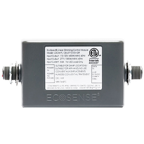 PE500-D0E Dimming Control Reverse Phase Power Extender, 120/277 V AC, 7 mA, 60 Hz, For Use With Illumatech IP710, Renoir II AWSMT-7, Decora Digital, Provolt Photocells, Provolt Room Controller and GreenMax Dimming Relays, Polycarbonate