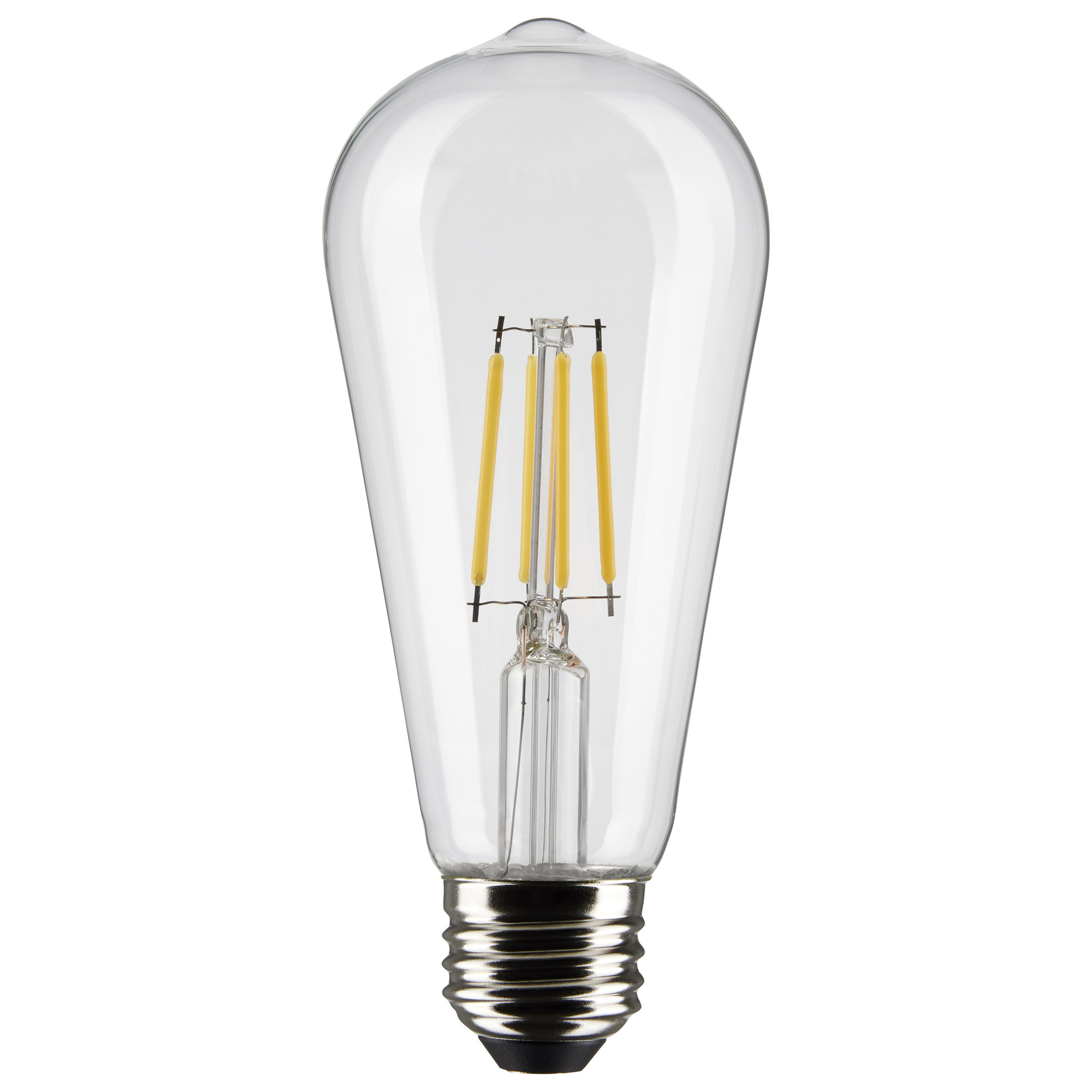 S21360 Bulb, 5 W, 40 W Incandescent Equivalent, E26 Lamp Base, ST19 Shape, 425 Lumens
