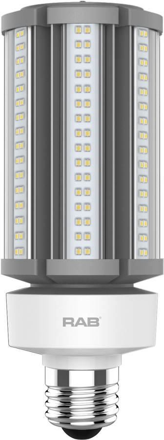 HID-45-E26-840-BYP-PT Type B Universal HID LED Replacement Lamp, 45 W, E26 Lamp, Post Shape, 6800 Lumens