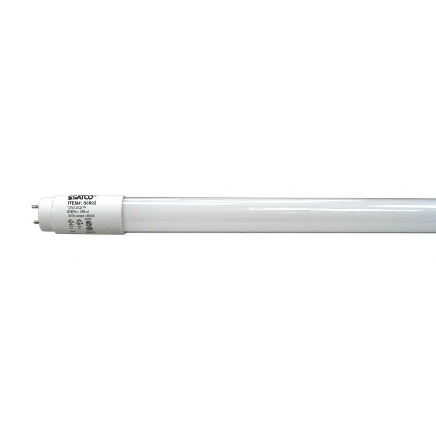 S8892 LED Lamp, 13 W, G13 Lamp, T8 Shape, 1900 Lumens
