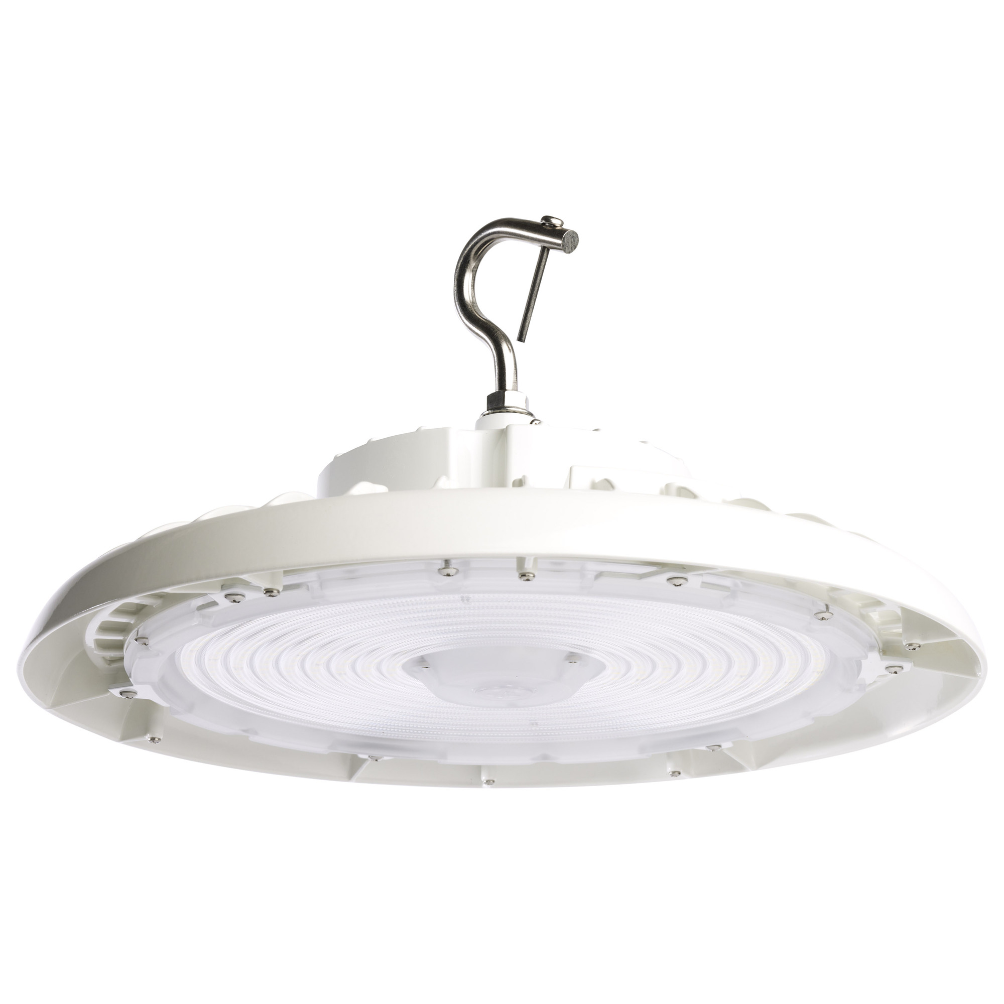65-796R2 Nuvo UFO High Bay Fixture, 200 W Fixture, 120 to 277 V, White Housing