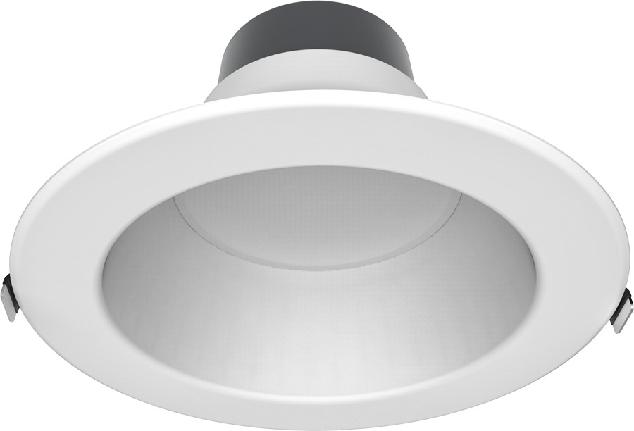 C9.5R20/25/329FAUNVW Field Adjustable Round Recessed Downlight, 20 W Fixture, 9-1/2 in Ceiling Opening, 120 to 277 V AC, Die Cast Aluminum Housing