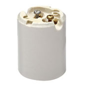 8694 1-Piece Keyless Lampholder, 1500 W, 600 V AC, E39 Lamp