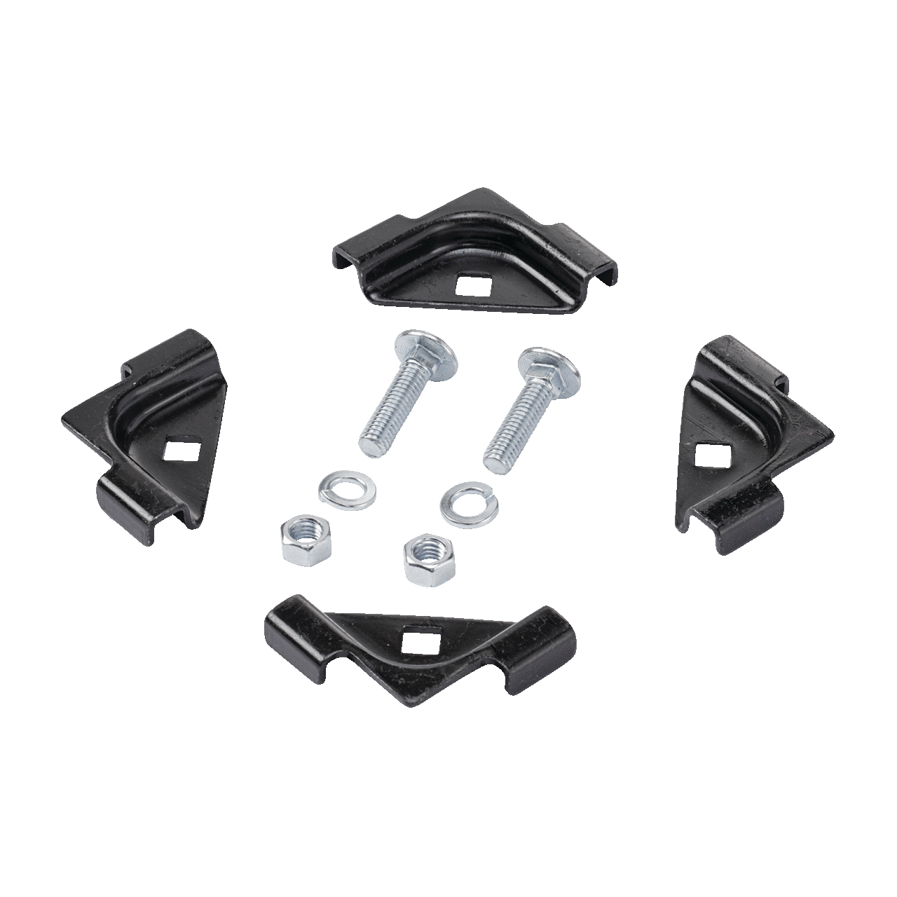 LJSKB Junction Splice Kit, For Use With Ladder Rack Systems, Steel, Black