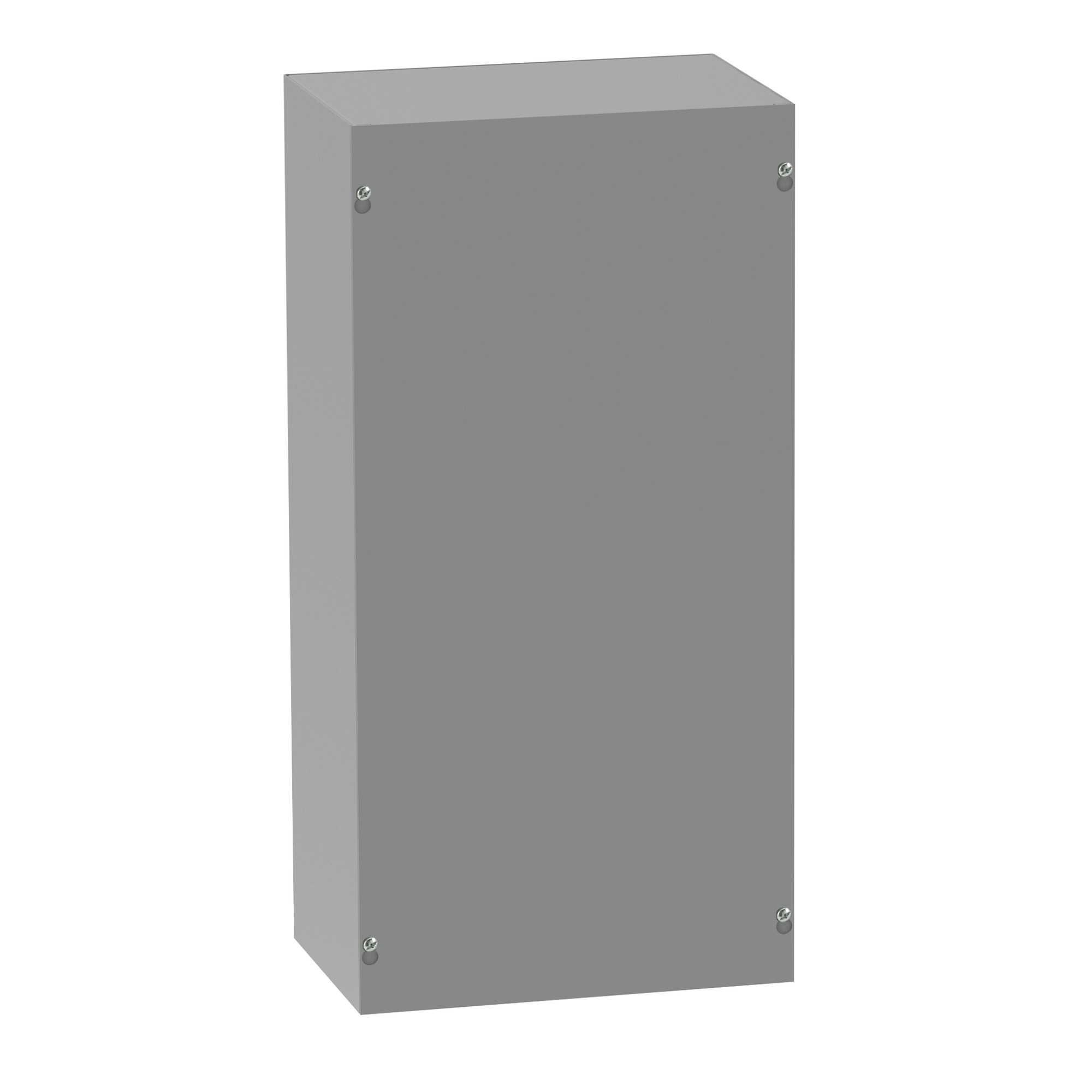 ASE18X18X8NK A90P1 Pull Box, 18 in W x 8 in D x 18 in H, Screw Cover, NEMA 1/IP30, Steel