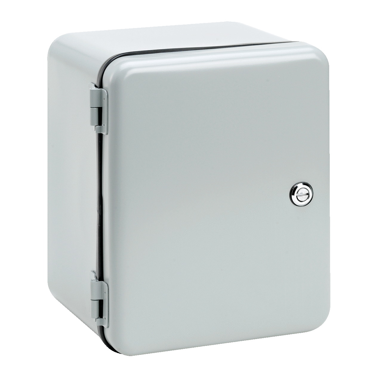 D866IS A51 Contoured DesignLine Drawn Enclosure, 8 in L x 6 in W x 6 in D, NEMA 12/IP55 NEMA Rating, Steel