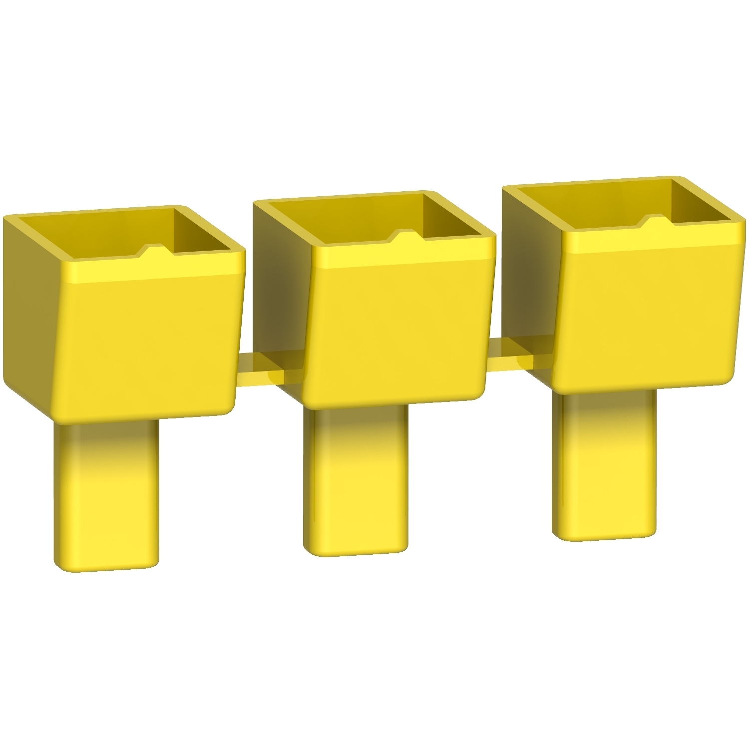 M9XCTC15 Touch Cover, For Use With Multi9 C60BP M9XC Series 63 A 1000 V Insulation Voltage Combination Busbar, Yellow
