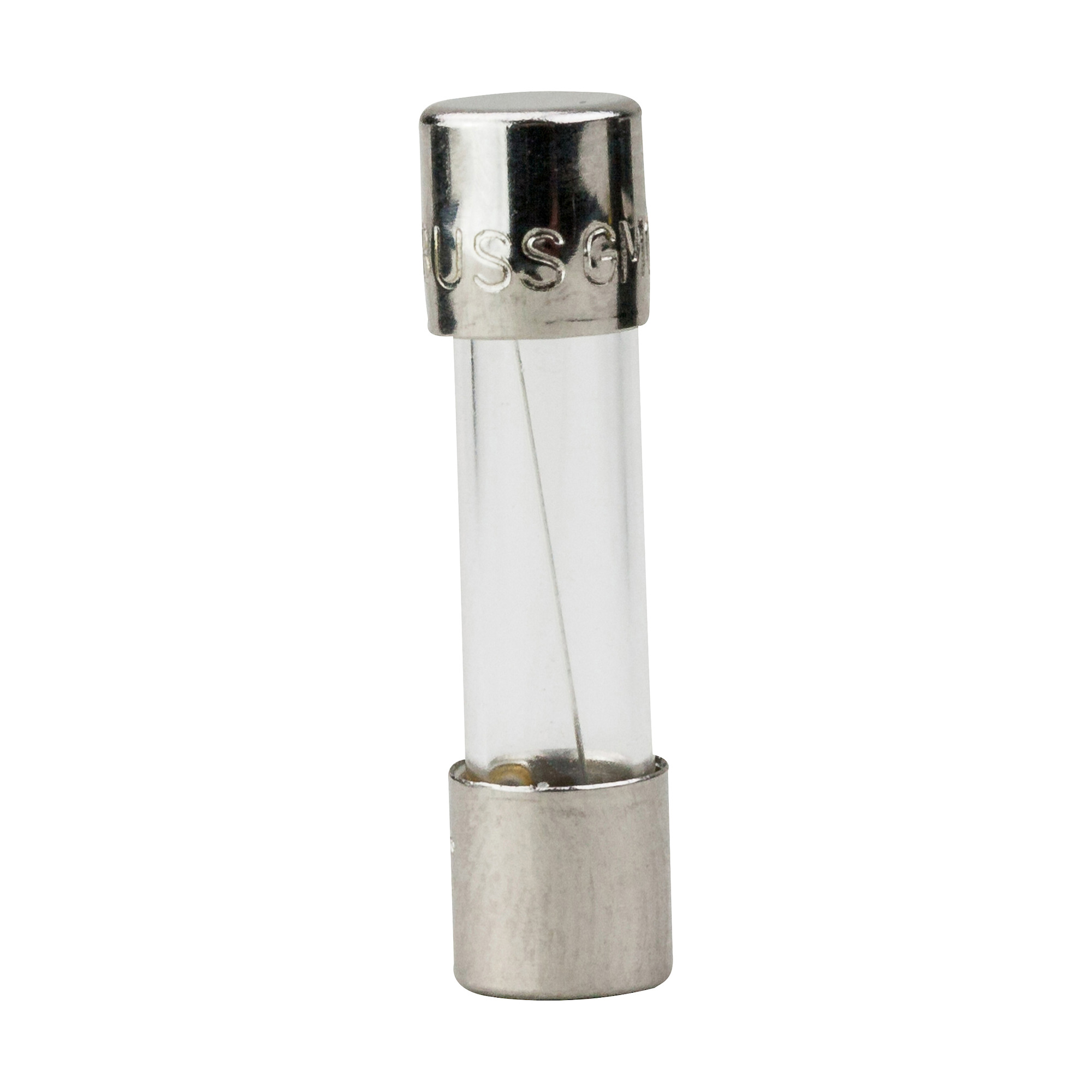 S506-1-R Low Breaking Time Delay Fuse With Nickel Plated Brass End Caps, 1 A, 250 V AC, 35 A, Cylindrical Body