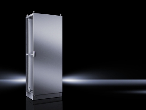 8450680 TS/TS8 Compact Baying Enclosure System With Single Door, 31 in W x 24 in D, NEMA 3R/4X/IP66/IK09 NEMA Rating, Stainless Steel