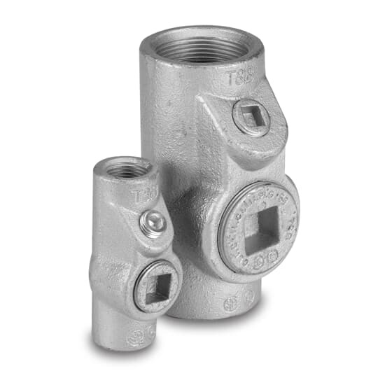 EYS31-TB T&B Double Coated Conduit Sealing Fitting, 1 in, For Use With Rigid/IMC Conduits, Ductile Iron, Aluminum Acrylic Painted/Zinc Plated