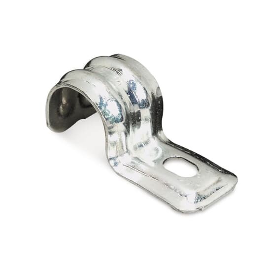 1213-TB T&B Snap-On Pipe Strap, 1 in, For Use With Rigid/IMC Conduits, Steel, Zinc Plated