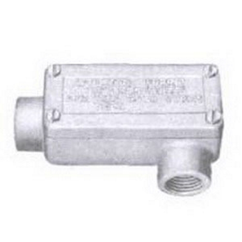 ERLL50 Unilets LL-Style Dust-Ignitionproof Explosionproof Conduit Outlet Box With Cover, 1/2 in, Triple Coated