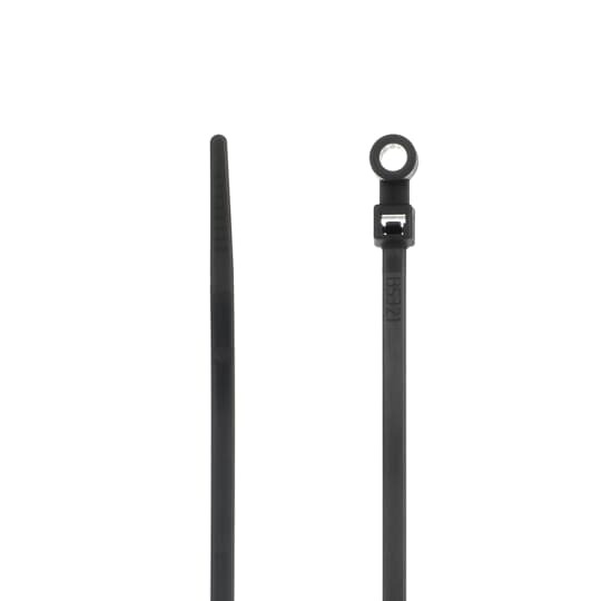 L-7-50MH-0-C Catamount Integrated Mounting Hole Cable Tie, 7 in L x 0.18 in W x 0.053 in THK, Nylon/Polyamide 6.6