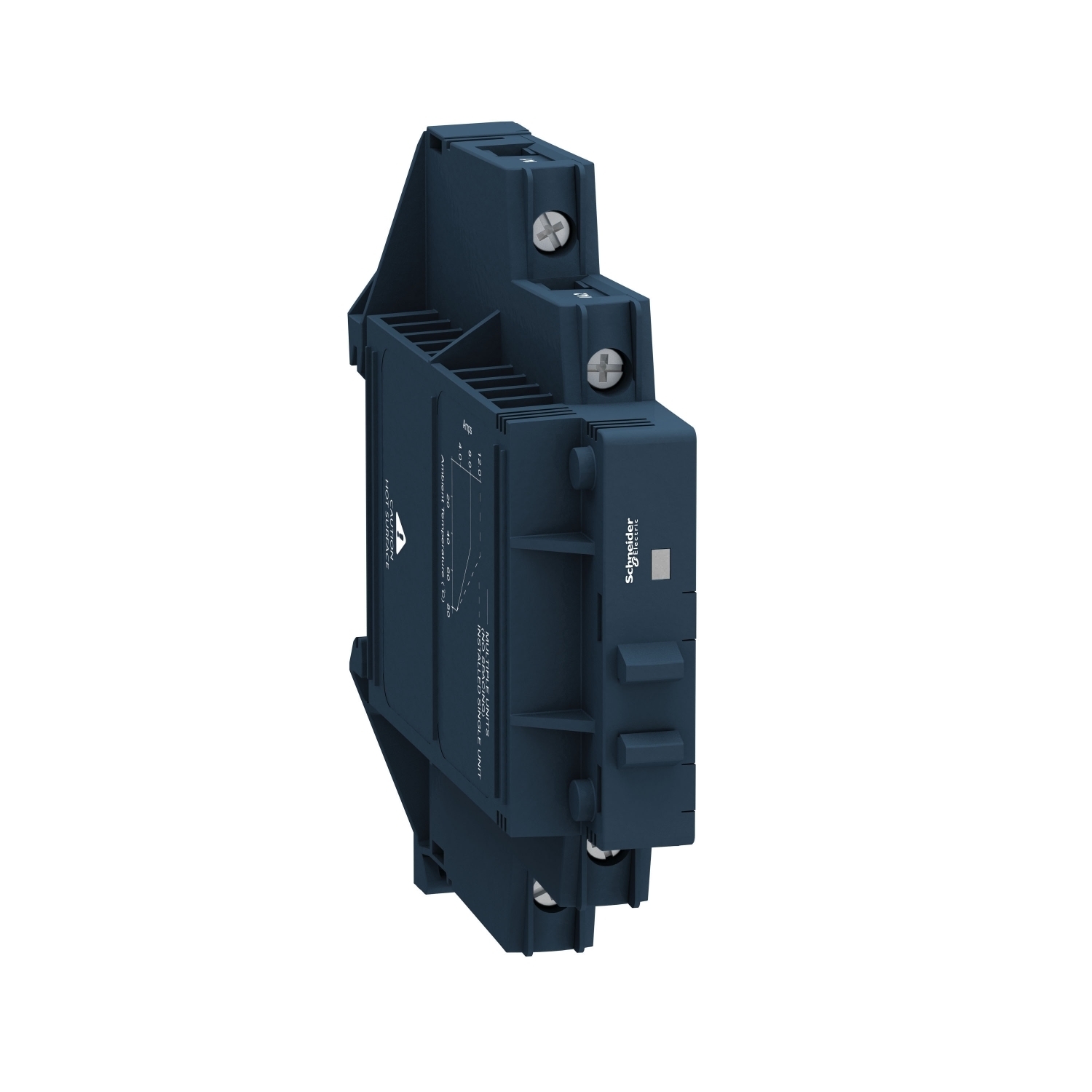 SSM1D212BD Zelio 1-Channel 1-Phase Solid State Relay, 12 A, 1NO 1 Form A SPST Contact, 4 to 32 V DC V Coil