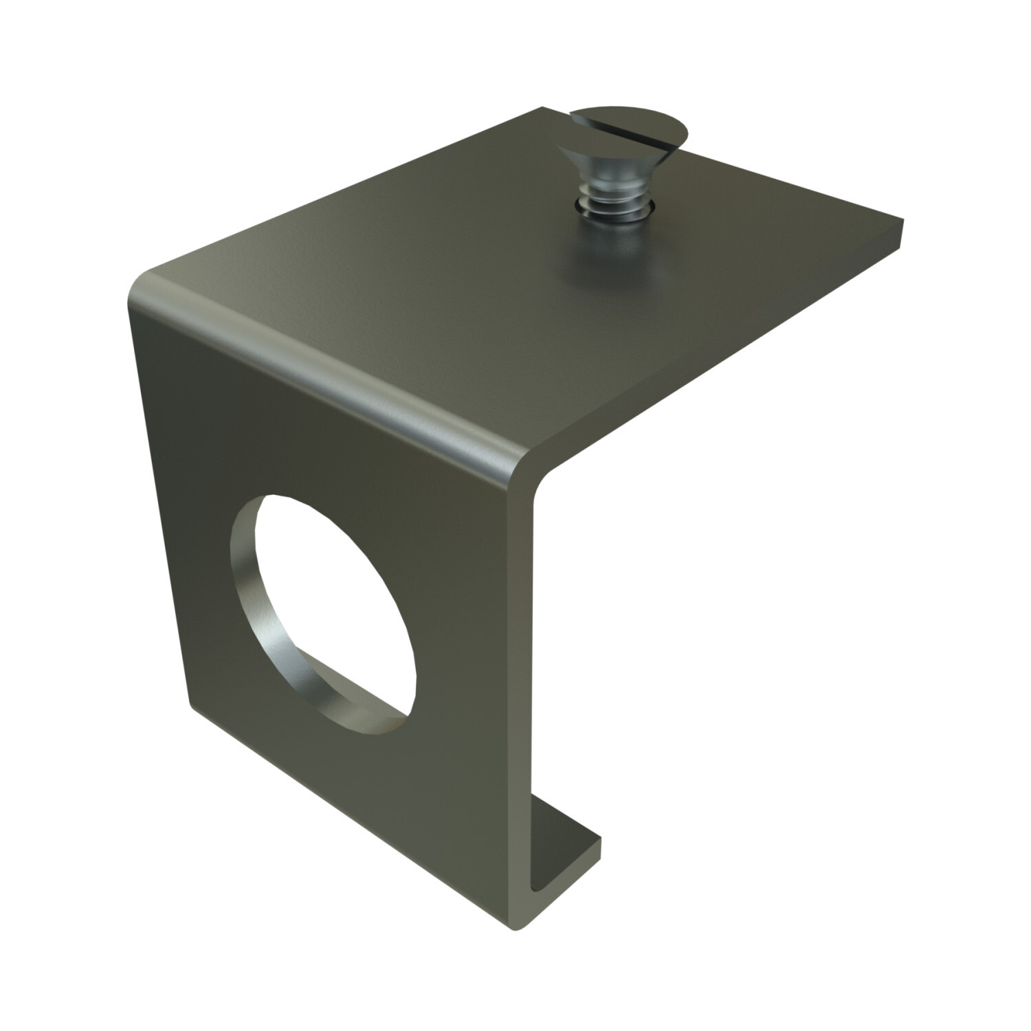 P2521-50-EG End Connector, For Use With P1000, P1100, P2000 Channels and 1/2 in Conduit, Electro-Galvanized