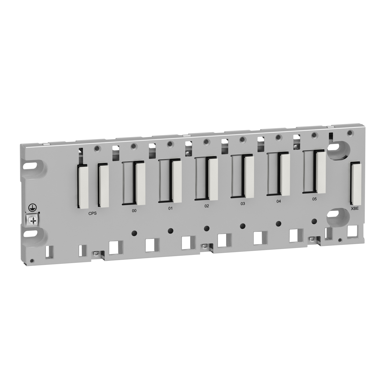 BMXXBP0600 Modicon 6-Slot Rack Backplane, For Use With BMXCPS Power Supply, I/O Module, Specific Application Module, BMEP58 Processor and Modicon M340 Automation Platform