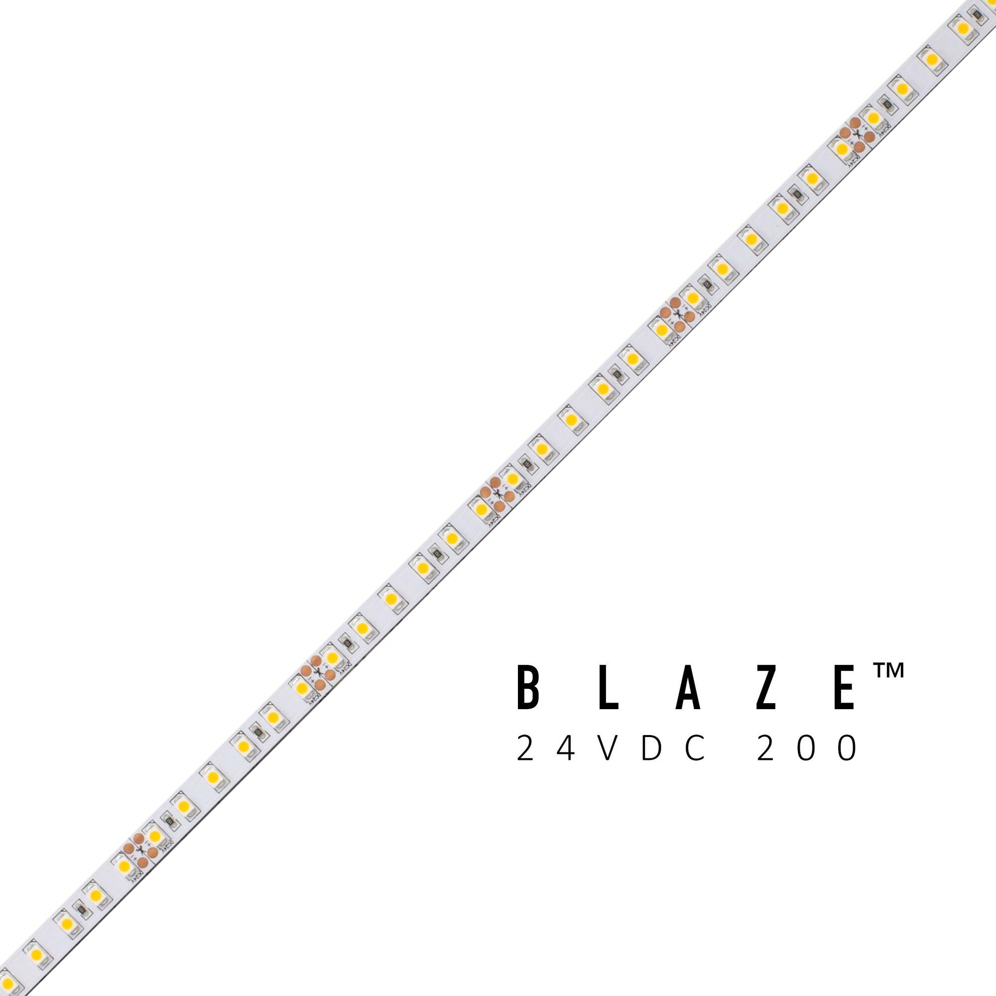 BLAZE 200 LED Tape Light, 24V, 3500K, 100 ft. Spool