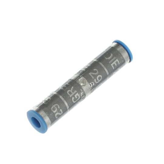 60507-TB Color-Keyed 2-Way Compression Splice Connector, 6 AWG Compact/Concentric/Stranded Aluminum/Copper Conductor, Die Code: 29, 1.63 in L, Aluminum