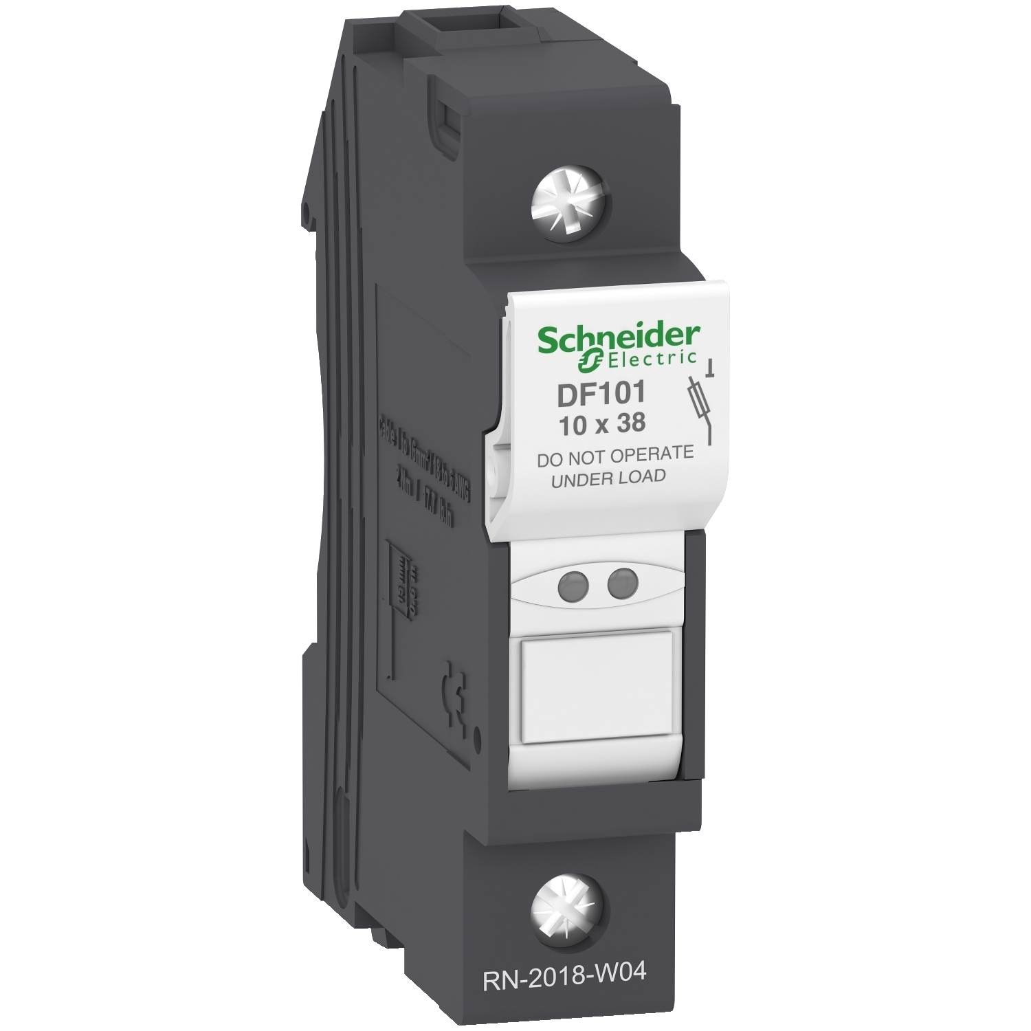 DF101 TeSys Fuse Holder With Derating, 690 V AC/DC, 32 A, Class: gG, 1 Pole