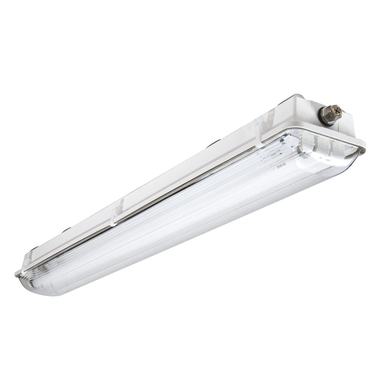 8TVT3-232DR-UNV-EB81-WL-U Metalux VT3 Vaportite Fixture, (2) T8 Lamp, 32 W Fixture, 120 to 277 V